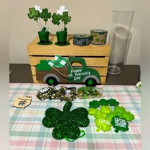 Assorted St. Patrick’s Day ☘️ Decorations.